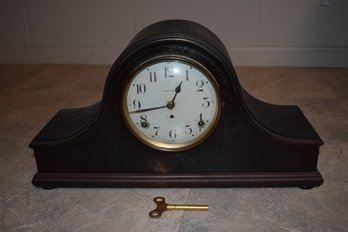 Antique Seth Thomas Mantle Clock With Key Lot 838