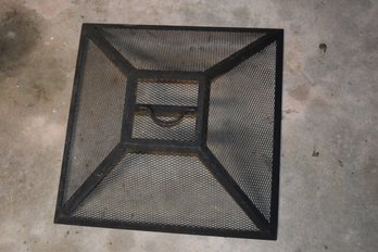 Fire Pit Metal Cover