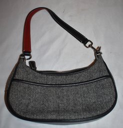 Coach Cloth Gray Handbag