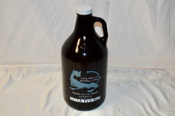 Long Blur Cat Brewing Company Growler
