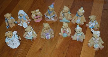 Enesco Cherished Teddies Large Lot With Boxes And Paperwork Lot 2/4