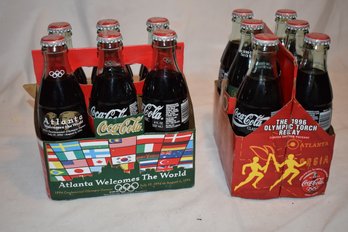 Atlanta Welcomes The World And 1996 Torch Relay Limited Edition Coca Cola Coke Bottles