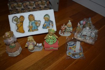 Enesco Cherished Teddies Large Lot With Boxes And Paperwork Lot 4/4
