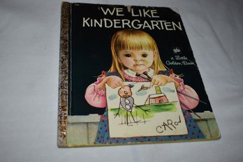 We Like Kindergarten Little Golden Book 1965 Seventh Printing