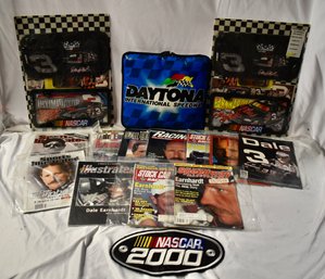 Dale Earnhardt Race Nascar Lot Time Magazine Sports Illustrated Stock Car & More  License Plate Covers