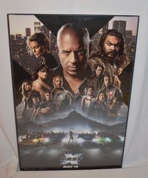 Fast X Fast And Furious Move Poster In Original Format Frame MCS Industries