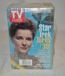 Tv Guide August 24-30, 1996 Star Trek Turns 30 (7 Copies) And One January 20-26, 1996 Sci-fi And Fantasy Issue