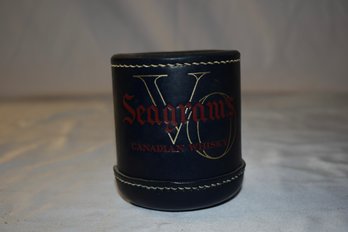 Seagram's VO Vintage Leather Dice Cup