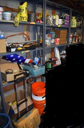 Garage Shelves Contents Cooler Separately