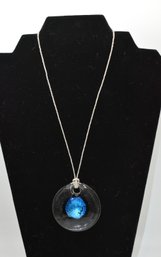Murano Glass Pendant Necklace #194
