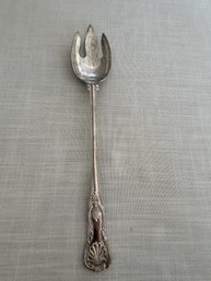 Kings By Fb Rogers Silverplate Oversized Serving Fork