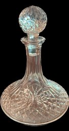 Waterford Crystal Lismore Ship's Decanter With Stopper