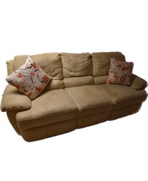 Tan Recliner Sofa