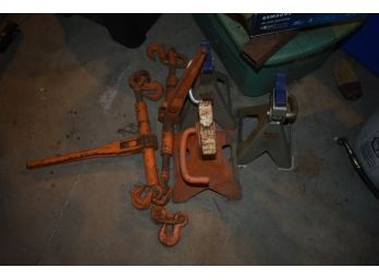 Jack Stands And Chain Binders
