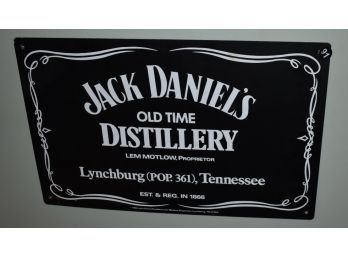 Jack Daniels Tin Sign