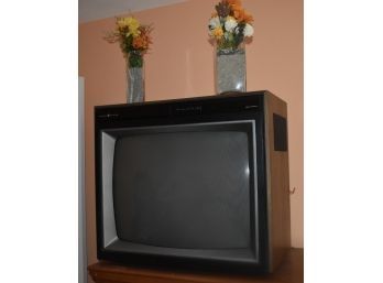 Vintage TV And Decor On Top