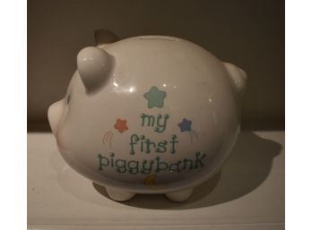 My First Piggy Bank-with Change
