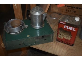 Coleman Camping Stove And Camping Accessories