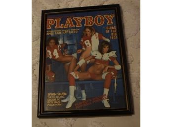 Framed Playboy Cover