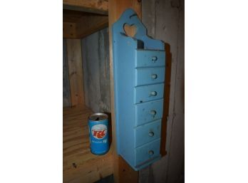 Vintage Rc Cola Can And Small Hanging Drawers