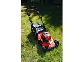 Snapper Electric Lawnmower And 2 Batteries With Charger And Accesories