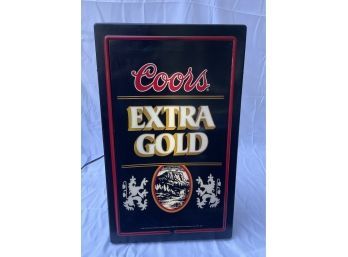 Coors Extra Gold Bar Light