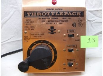 ThrottlePack (Hobby Transformer) Model 501