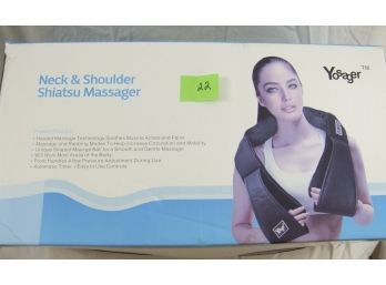 Heated Neck & Shoulder Massager By Yosager