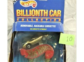 Hotwheels - '68 Corvette Stingray- Billionth Car Collection- 1990