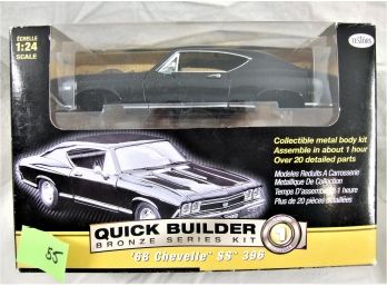68 Chevelle SS' 396  -1:24 -Quick Builder Brons Series Kit