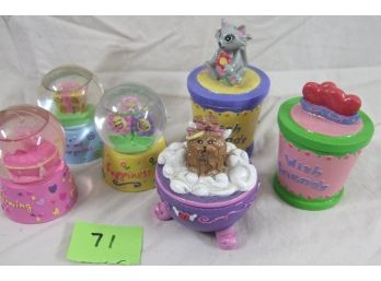Made-4-U-By Claire's (Wish Friends, Snow Globes & More)  Lot