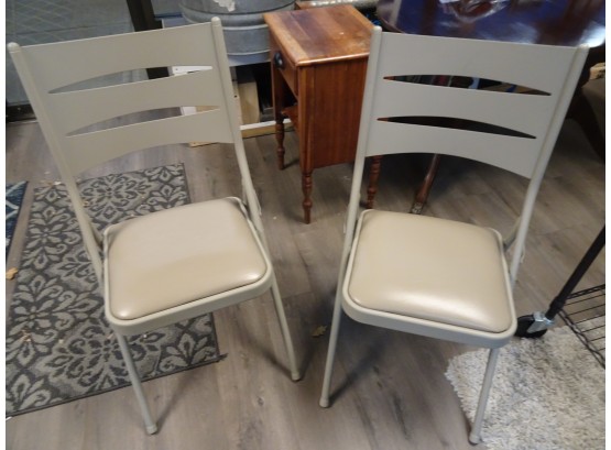 2 Neco Folding Chairs 16' Wide X 36' Tall