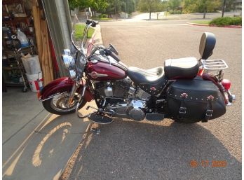 2017 Harley Davidson Heritage Softail Classic With 6,970 Miles.