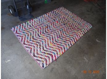 Colorful Rug 48' X 72'.