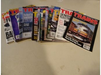 15 Train Magazines.