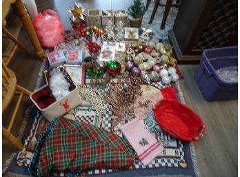 Lots Of Christmas Items.