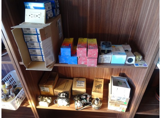 Lot Of New Electrical Items.