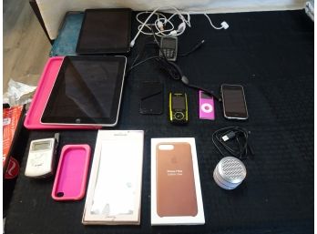 2 I-pads, I-pod And Other Electronic Items.