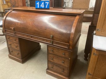 Early Period Empire Cylinder Desk