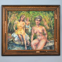 Goldie S. Lipsom - Girls At The Brook, 1939