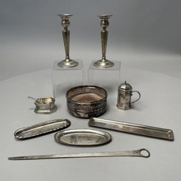 Group English & American Sterling Silver & Plate