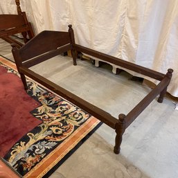 New England Pine Rope Bed