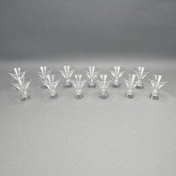Set Of Twelve Steuben Glass #7826 Liquor Glasses