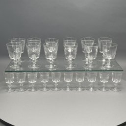 Part Set Of Steuben Glass #7725 Stemware