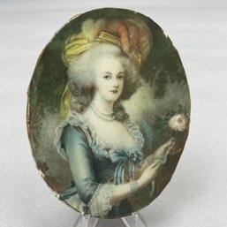 Miniature Portrait Depicting Marie Antoinette
