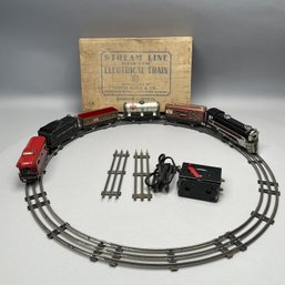 L. Marx Stream Line Electrical Train, Original Box