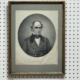 Portrait Of Daniel Webster, After Brady F. D'Avignon