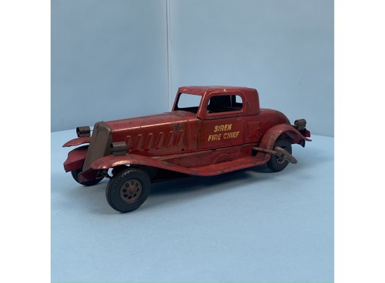 Marx Fire Chief Toy Truck
