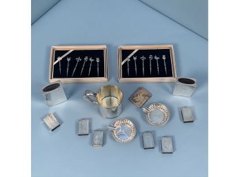 Lot Of Assorted Sterling Silver Objects