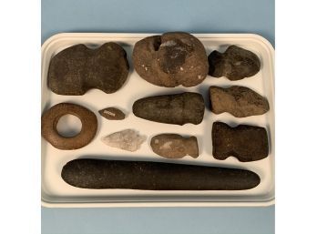 Lot Of 11 Stone Implements